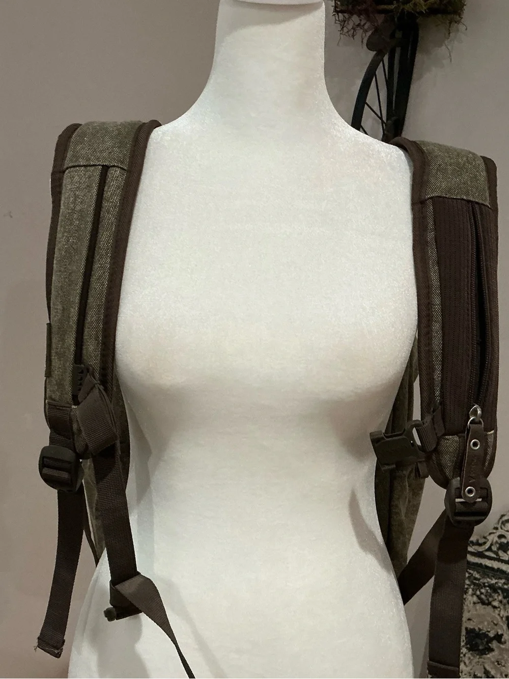 NWOT Heavy Duty Canvas Backpack
